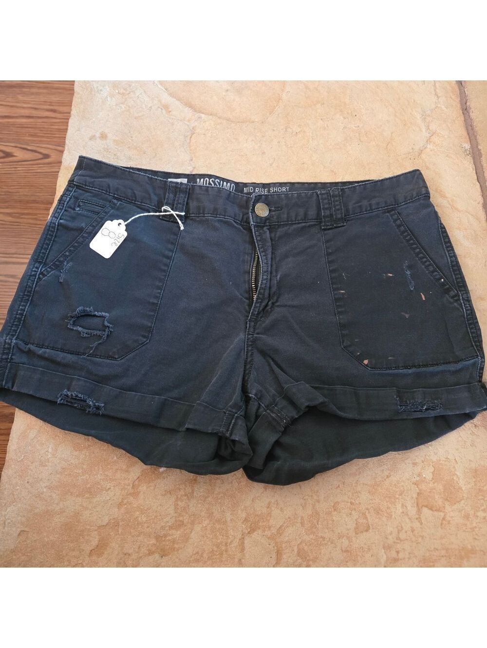 Mossimo Supply Co. Women's Black Denim Shorts